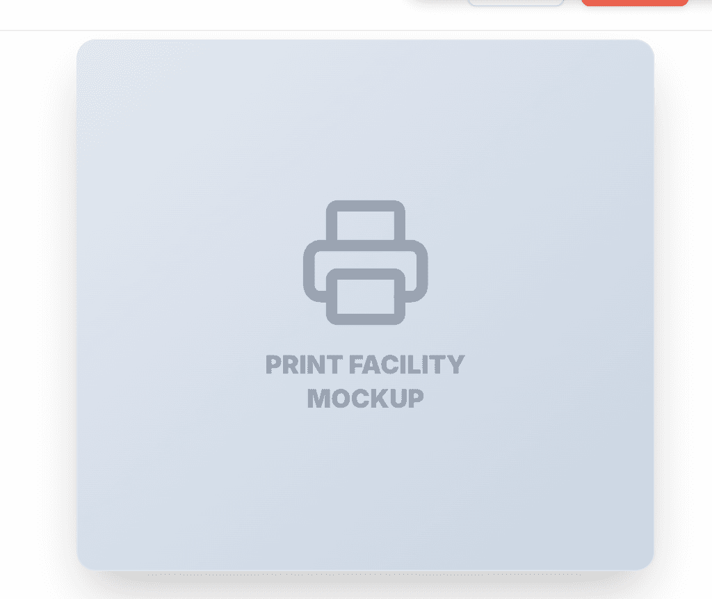 High-Quality Printing Facility